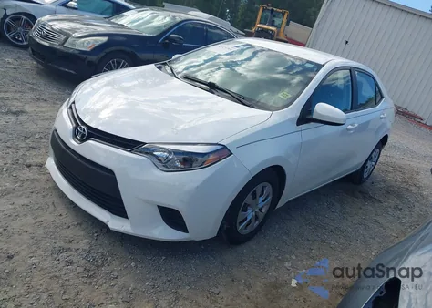 2014 Toyota Corolla L from USA, damaged, VIN 2T1BURHE0EC023499